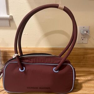 Benny Mini Bowler Bag- Damson Madder